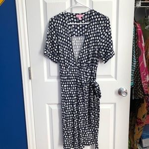 Lilly Pulitzer wrap dress